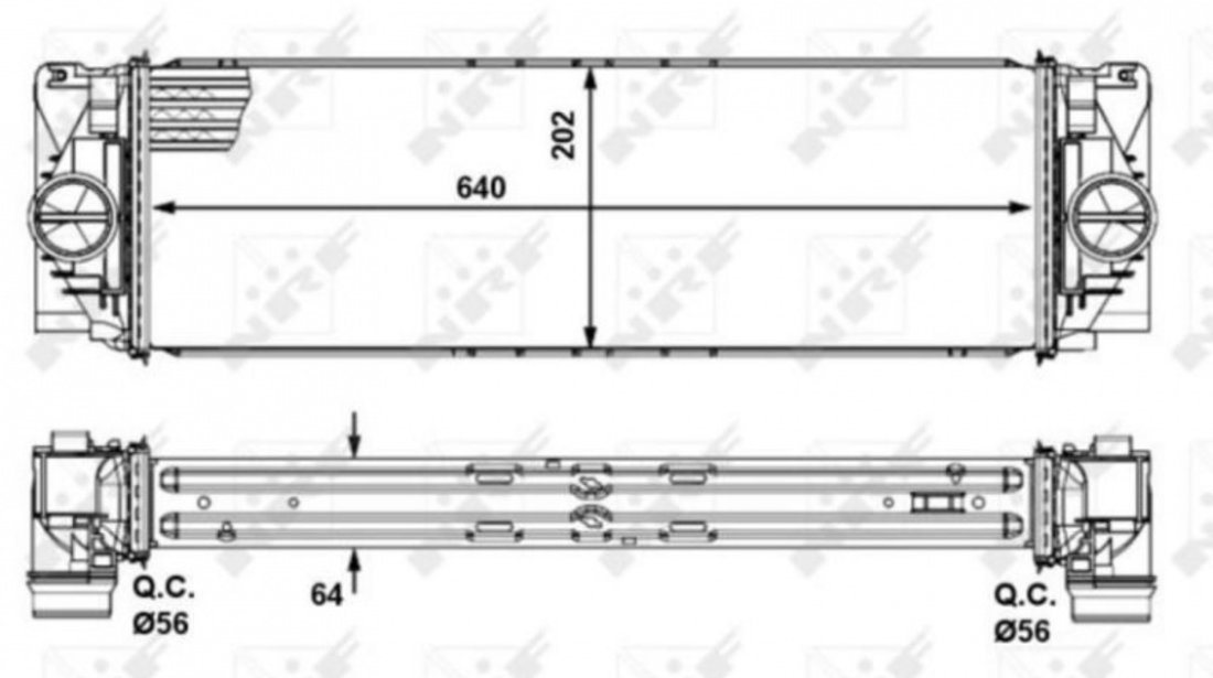 Intercooler, compresor Mercedes SPRINTER 3,5-t caroserie (906) 2006-2016 #3 2E0145804A