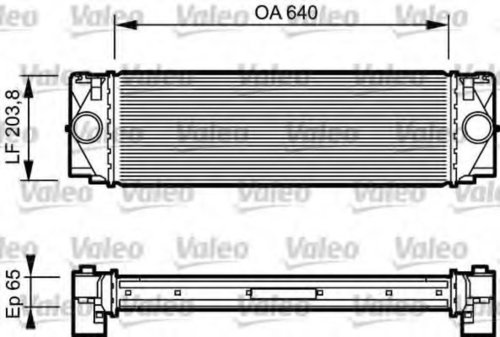 Intercooler, compresor MERCEDES SPRINTER 3-t bus (906) (2006 - 2016) VALEO 817994 piesa NOUA