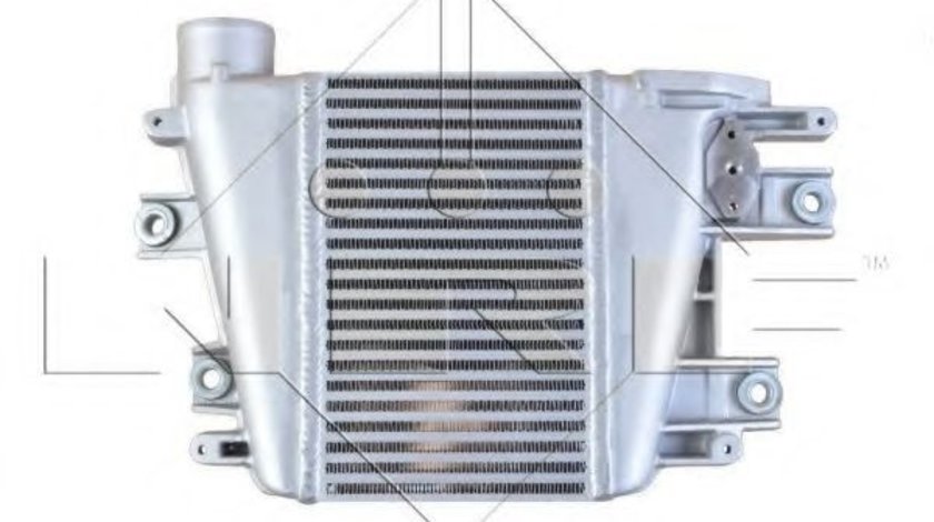 Intercooler, compresor NISSAN PATROL GR V Wagon (Y61) (1997 - 2016) NRF 30384 piesa NOUA