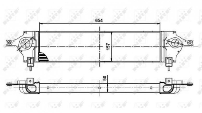 Intercooler, compresor Nissan Qashqai (2007->)[J10,NJ10,JJ10E] #2 077001N