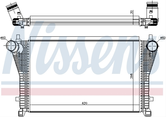 Intercooler, Compresor Nissens Audi 96494