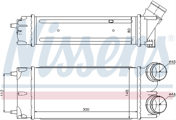 Intercooler, Compresor Nissens Citroën 96627