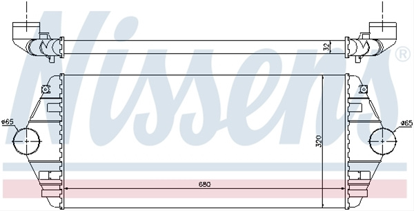 Intercooler, Compresor Nissens Citroën 96849