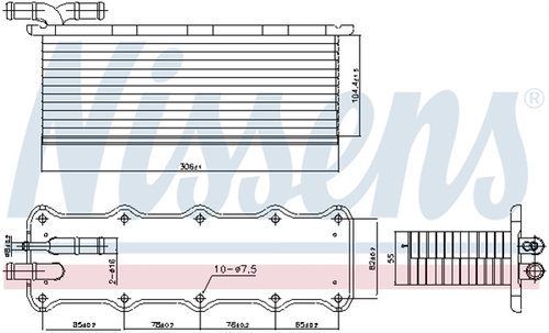Intercooler, Compresor Nissens Vw 96318