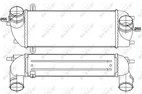 Intercooler, Compresor Nrf Hyundai 30338