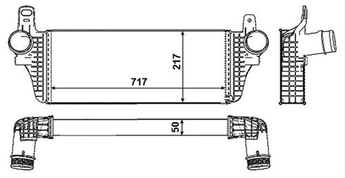 Intercooler, Compresor Nrf Vw 30466