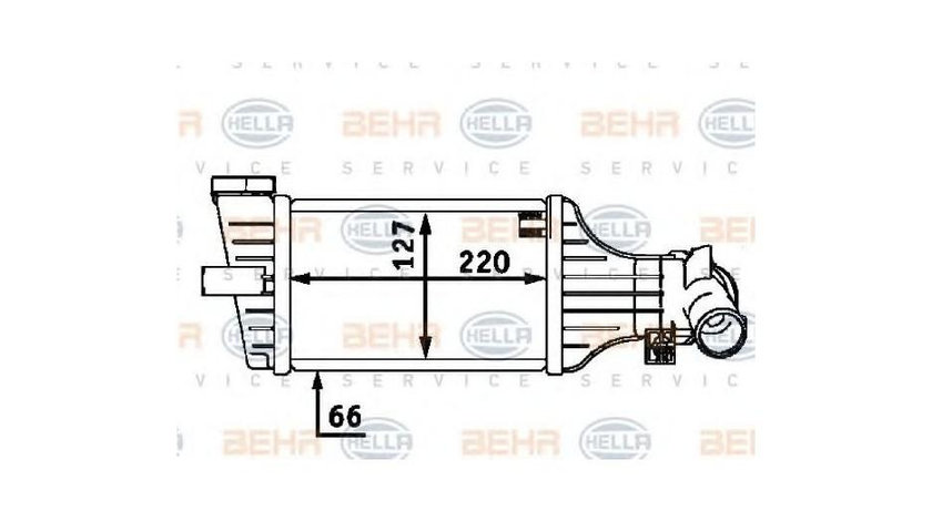 Intercooler, compresor Opel ASTRA G combi (F35_) 1998-2009 #2 07073001