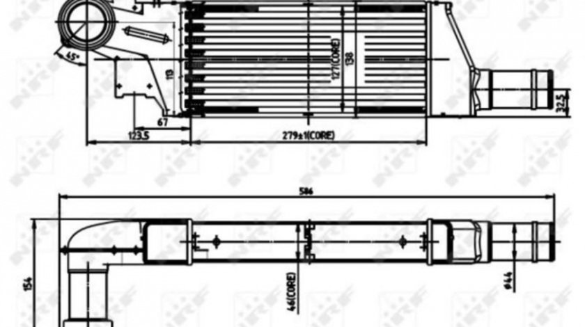 Intercooler, compresor Opel COMBO Tour 2001-2016 #2 1300410