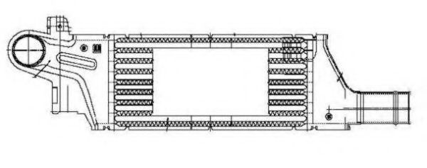 Intercooler, compresor OPEL CORSA C (F08, F68) (2000 - 2009) NRF 30429 piesa NOUA
