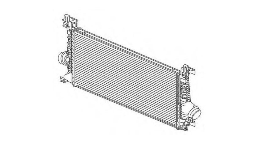 Intercooler, compresor Opel INSIGNIA combi 2008-2016 #2 1302216