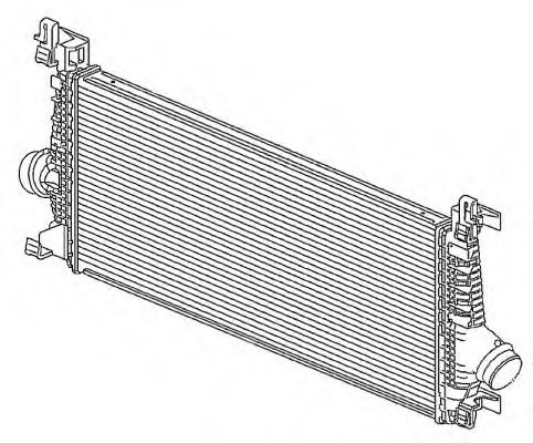 Intercooler, compresor OPEL INSIGNIA Limuzina (2008 - 2016) NRF 30318 piesa NOUA