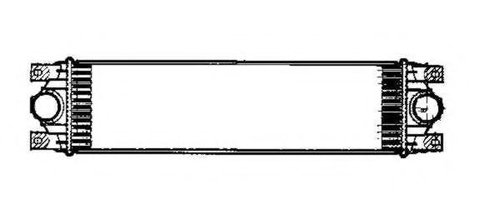 Intercooler, compresor OPEL MOVANO Combi (J9) (1998 - 2010) NRF 30877 piesa NOUA