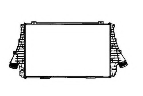 Intercooler, compresor OPEL VECTRA C GTS (2002 - 2016) NRF 30867 piesa NOUA