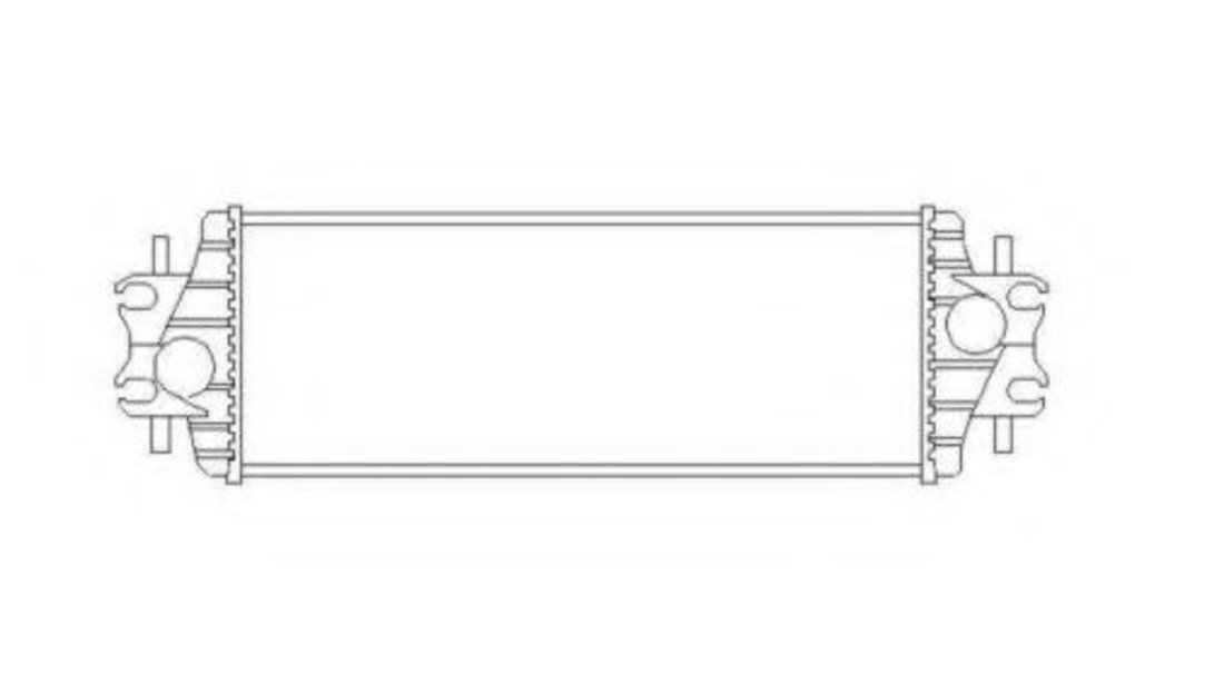 Intercooler, compresor OPEL VIVARO caroserie (F7) (2001 - 2014) NRF 30875 piesa NOUA