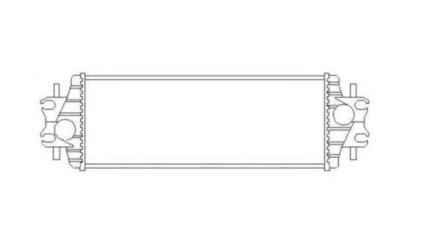 Intercooler, compresor OPEL VIVARO caroserie (F7) (2001 - 2014) NRF 30875 piesa NOUA