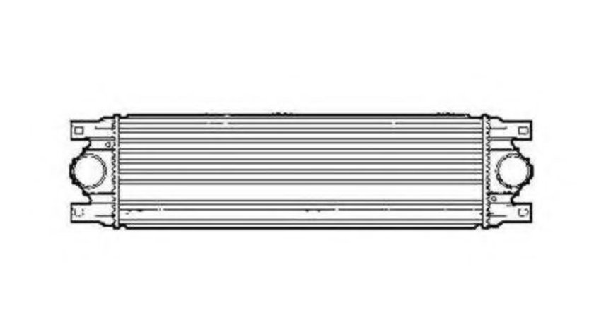Intercooler, compresor OPEL VIVARO caroserie (F7) (2001 - 2014) NRF 30874 piesa NOUA