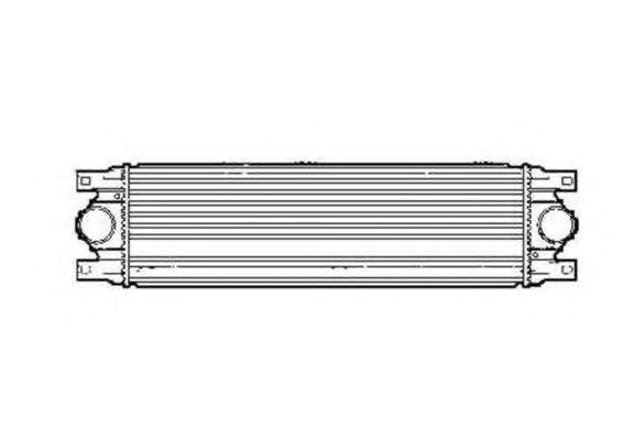 Intercooler, compresor OPEL VIVARO combi (J7) (2001 - 2014) NRF 30874 piesa NOUA