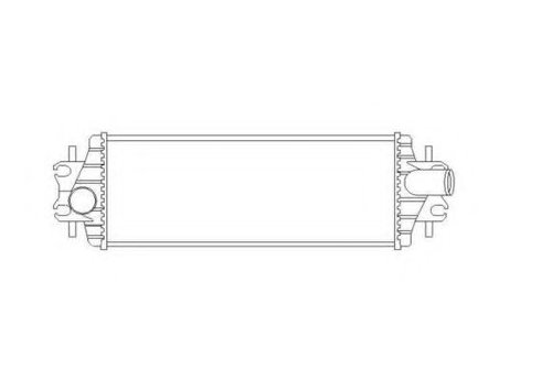 Intercooler, compresor OPEL VIVARO combi (J7) (2001 - 2014) NRF 30876 piesa NOUA