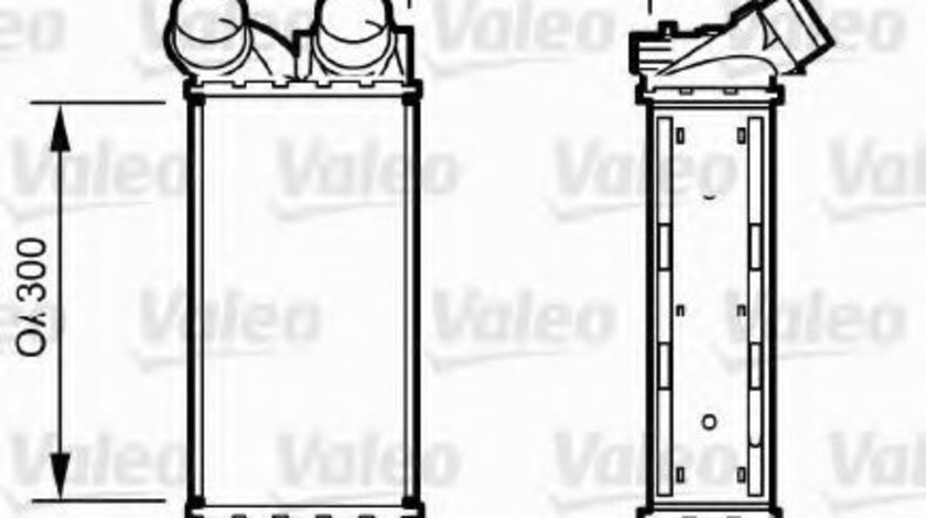 Intercooler, compresor PEUGEOT 3008 (2009 - 2016) VALEO 818837 piesa NOUA