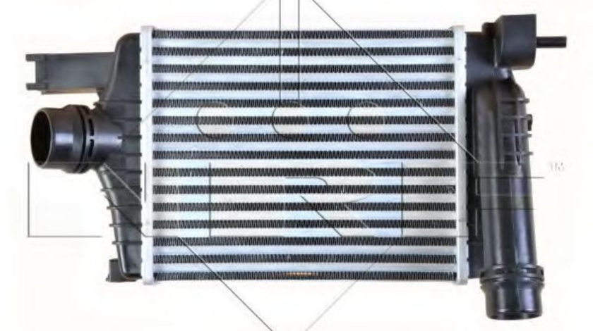 Intercooler, compresor RENAULT CAPTUR (2013 - 2016) NRF 30375 piesa NOUA