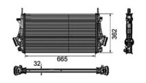 Intercooler, compresor SAAB 9-5 (YS3G) (2010 - 201...