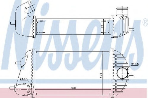 Intercooler, compresor SUZUKI SWIFT IV (FZ, NZ) (2010 - 2016) NISSENS 96465 piesa NOUA