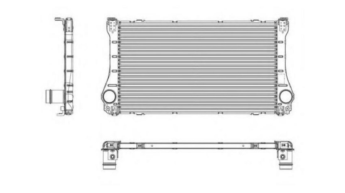 Intercooler, compresor Toyota AURIS (NRE15_, ZZE15_, ADE15_, ZRE15_, NDE15_) 2006-2016 #2 07153003