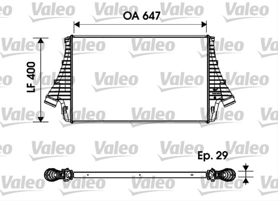Intercooler, Compresor Valeo 817696