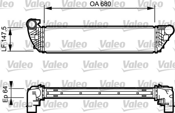 Intercooler, Compresor Valeo Renault 817828