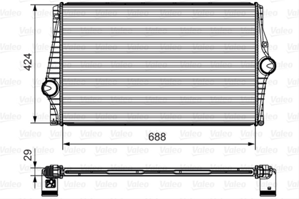 Intercooler, Compresor Valeo Volvo 818280