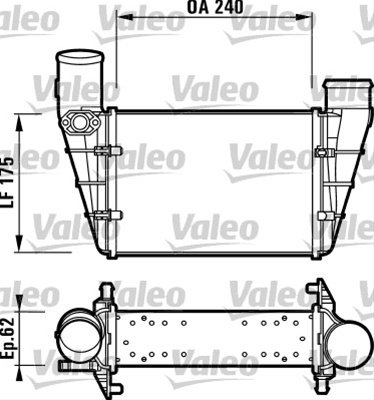 Intercooler, Compresor Valeo Vw 817625