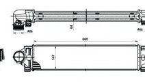 Intercooler, compresor VOLVO V70 III (BW) (2007 - ...