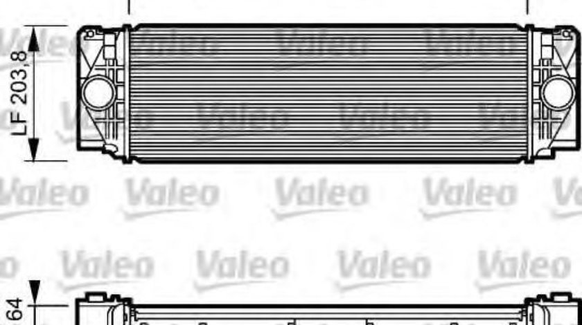 Intercooler, compresor VW CRAFTER 30-50 caroserie (2E) (2006 - 2016) VALEO 818732 piesa NOUA