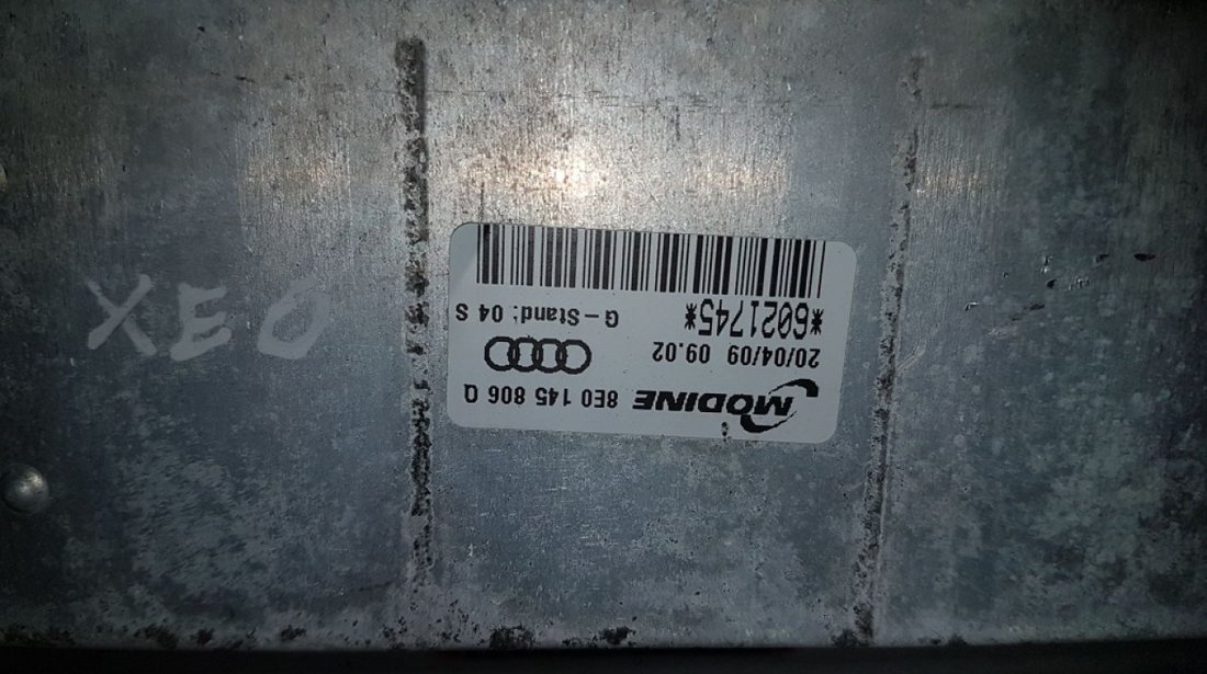 Intercooler dreapta 8E0145806Q audi a4 b7 2.0 tdi brd 170 cai