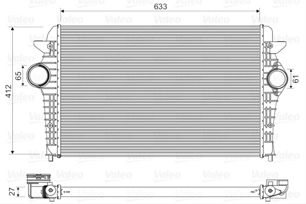 Intercooler Valeo Ford 818344