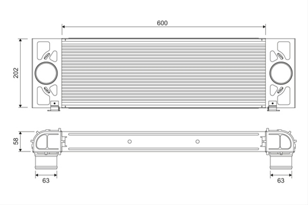 Intercooler Valeo Ford 818376