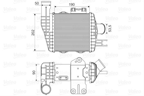 Intercooler Valeo Hyundai 818349