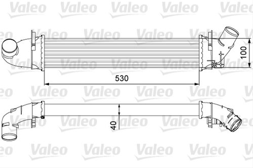 Intercooler Valeo Renault 818544