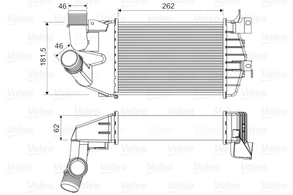 Intercooler Valeo Vauxhall 818556