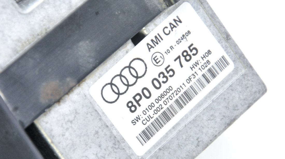 Interfata Audio-video Audi A3 (8P) 2003 - 2013 8P0035785, 8P0 035 785