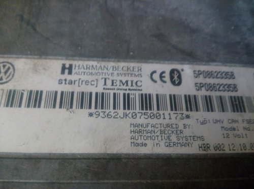 Interfata bluetooth skoda octavia II cod 5p0862335b