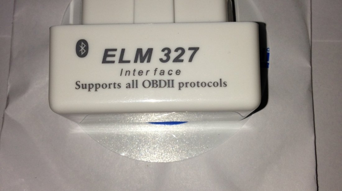 Interfata diagnoza ELM 327 White ultima versiune