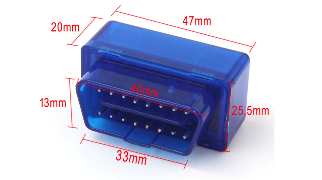 Interfata diagnoza tester auto bluetooth ELM327 ELM 327 mini OBD II