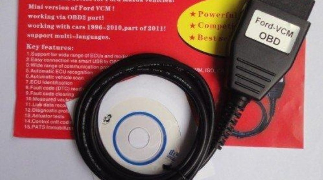 Interfata diagnoza tester scanner FOCOM Ford Vcm OBD FORD