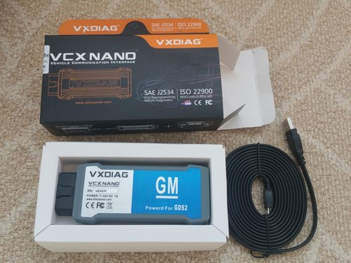 Interfata diagnoza VXDIAG VCX NANO WiFi pentru GM/OPEL GDS2 v2024