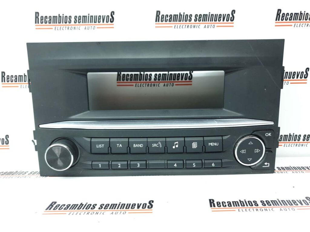 INTERFATA Display, RADIO MULTIMEDIA PEUGEOT 308, 96781478ZD, 10092688