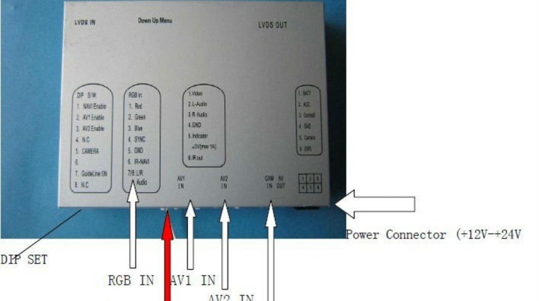 INTERFATA MULTIMEDIA AUTO AUDIO IVDS AUDI MMI 2G DEDICATA AUDI Q7 A6 A8