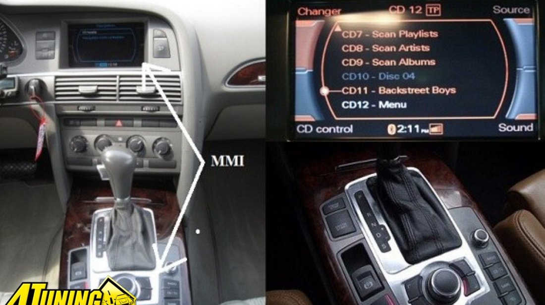 Interfata multimedia LOGIC audio video integrare oem Audi MMI 2G