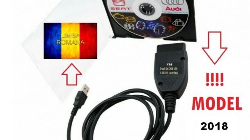 Interfata Tester Diagnoza VAG COM 12.12 15.7 16.8 17.8 18.9 21.9 Vw Audi Skoda Seat