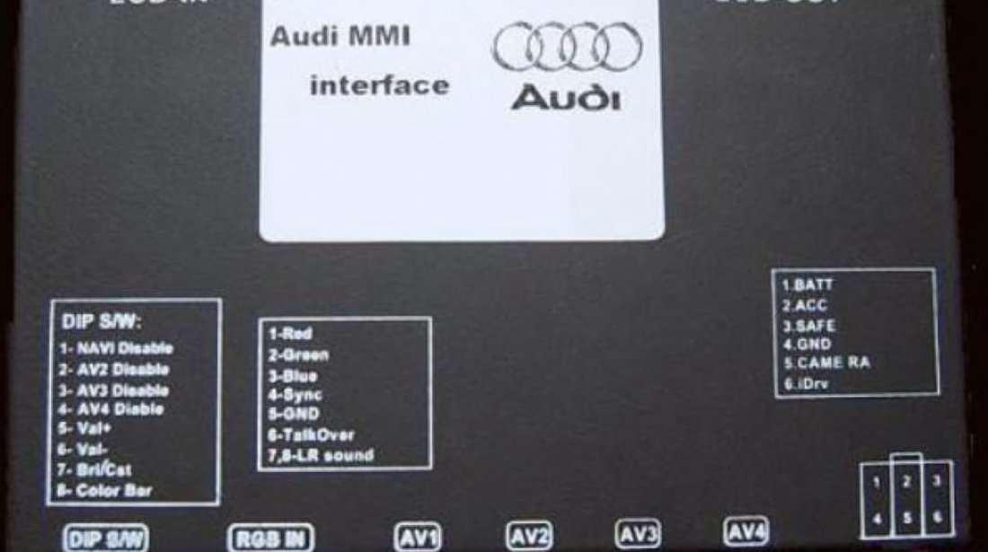 INTERFATA VIDEO DEDICATA AUDI Q7 A6 A8 250 EURO BEST BUY